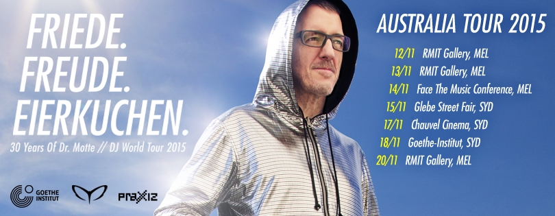 Goethe-Institut Australia presents: DR. MOTTE – Australia Tour 2015