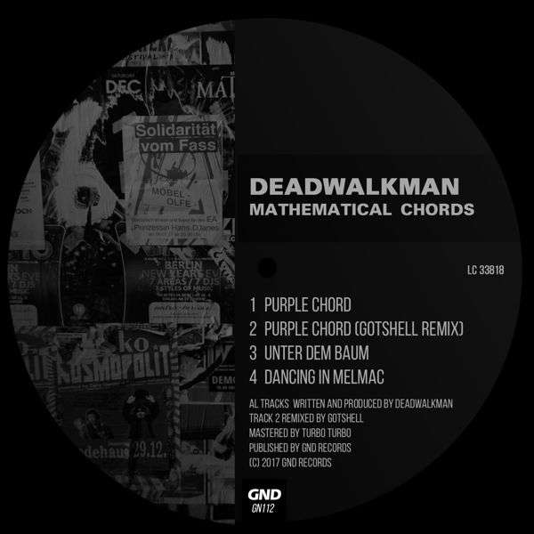 OutNow: Deadwalkman – Mathematical Chords on GND Records @GND_Records
