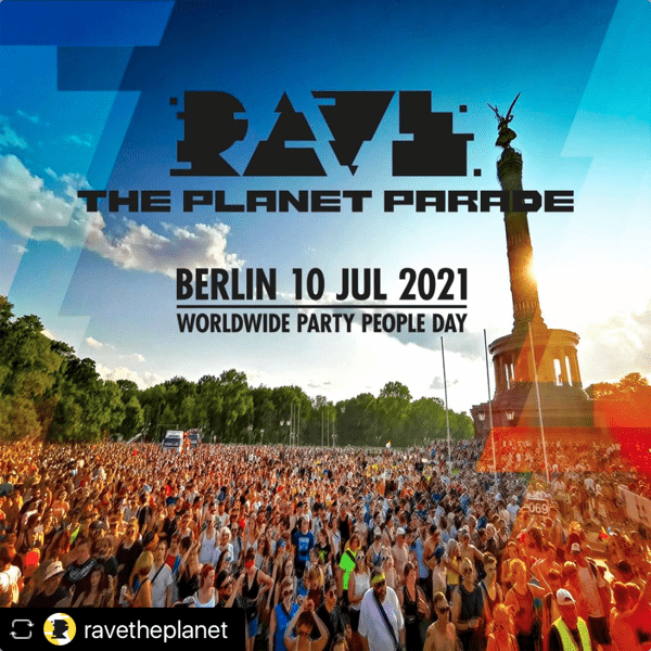 Date is Set: Rave The Planet Parade is to take place on 10 July 2021