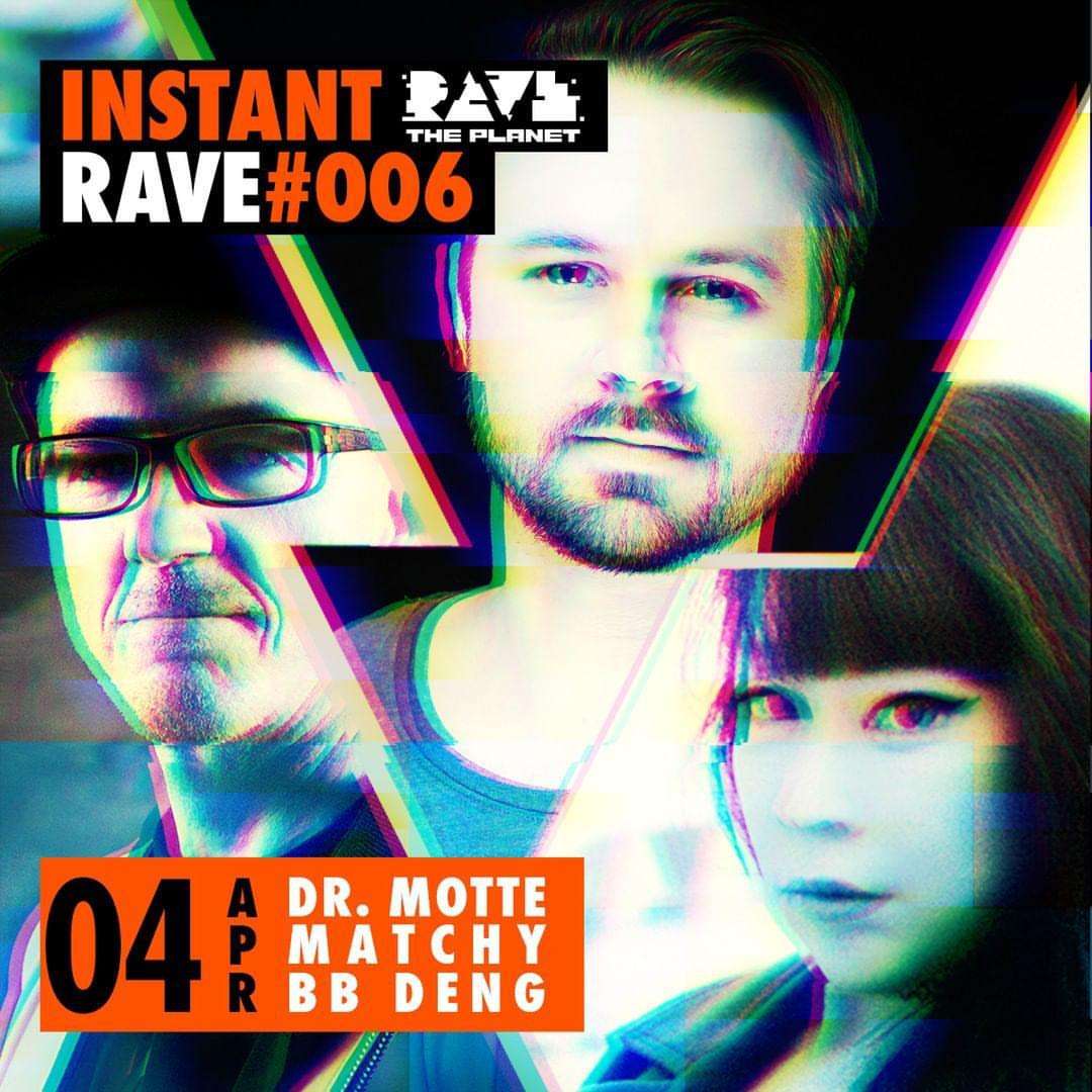 Dr. Motte at Instant Rave #006 Livestream for Rave The Planet